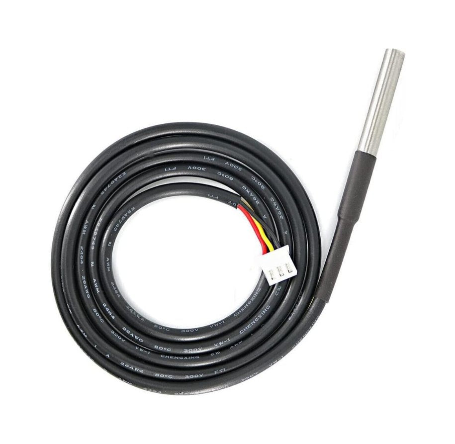 Temperature Sensor: Waterproof, Digital, Stainless Steel